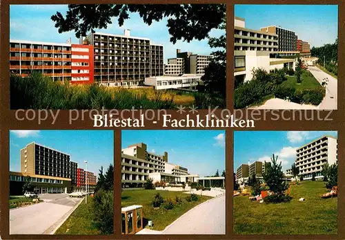 AK / Ansichtskarte Blieskastel Bliestal Fachkliniken Kat. Blieskastel