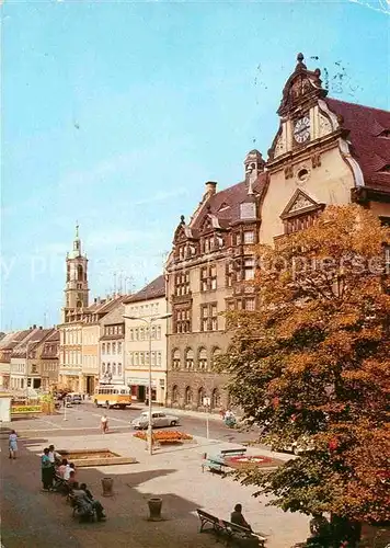 AK / Ansichtskarte Werdau Sachsen Markt  Kat. Werdau