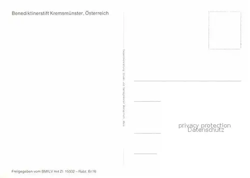 AK / Ansichtskarte Kremsmuenster Fliegeraufnahme Benediktinerstift Kat. Kremsmuenster