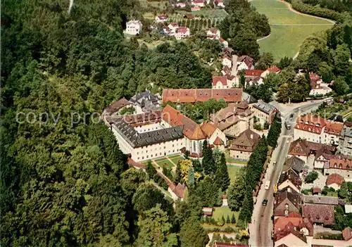 AK / Ansichtskarte Baden Baden Fliegeraufnahme Cistercienserinnen Abtei Lichtenthal Kat. Baden Baden