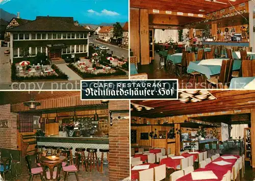 AK / Ansichtskarte Reinhardshausen Cafe Restaurant Reinhardshaeuser Hof Kat. Bad Wildungen
