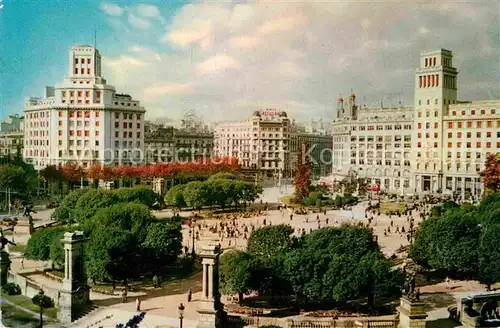 AK / Ansichtskarte Barcelona Cataluna Plaza de Cataluna Kat. Barcelona