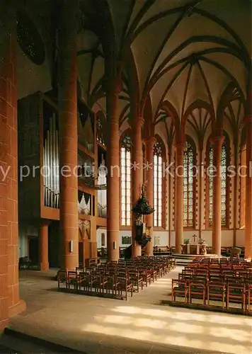 AK / Ansichtskarte Heidelberg Neckar Heiliggeistkirche Chor Barockkanzel Orgel Erbauer Fa. Steinmeyer Kat. Heidelberg