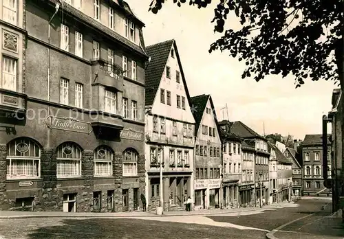 AK / Ansichtskarte Poessneck Krautgasse  Kat. Poessneck