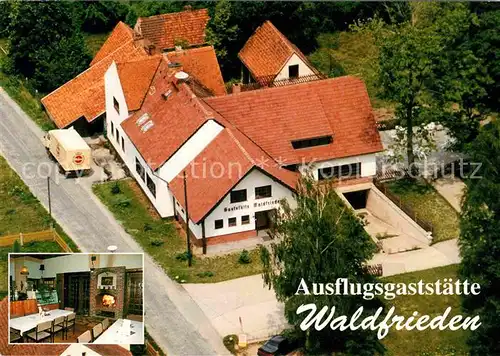 AK / Ansichtskarte Hitzacker Elbe Ausflugsgaststaette Waldfrieden Kat. Hitzacker (Elbe)