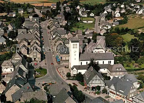 AK / Ansichtskarte Fredeburg Schmallenberg Fliegeraufnahme