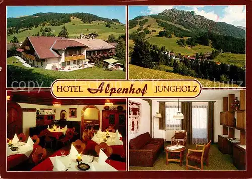 AK / Ansichtskarte Jungholz Tirol Hotel Alpenhof  Kat. Jungholz