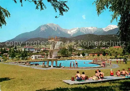 AK / Ansichtskarte Imst Tirol Schwimmbad  Kat. Imst