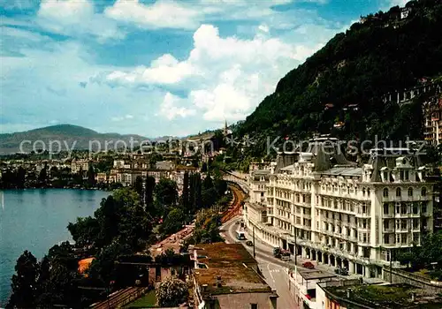 AK / Ansichtskarte Territet Montreux Grand Hotel Kat. Montreux