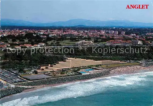 AK / Ansichtskarte Anglet Fliegeraufnahme Plage de la Chambre D`Amour Kat. Anglet