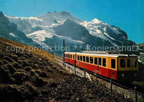 AK / Ansichtskarte Jungfraubahn Kleine Scheidegg Jungfrau  Kat. Jungfrau