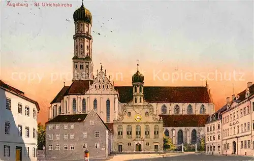 AK / Ansichtskarte Augsburg St Ulrichskirche Kat. Augsburg