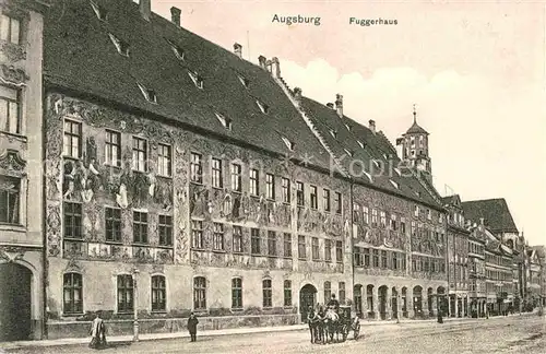 AK / Ansichtskarte Augsburg Fuggerhaus Kat. Augsburg
