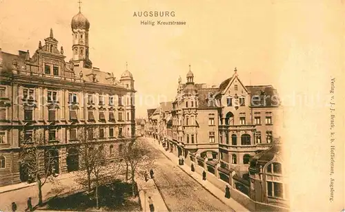 AK / Ansichtskarte Augsburg Heilig Kreuz Strasse Kat. Augsburg