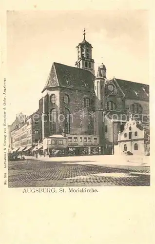 AK / Ansichtskarte Augsburg St Moritzkirche Kat. Augsburg