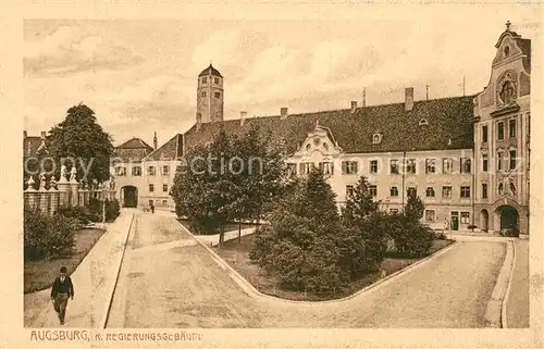 AK / Ansichtskarte Augsburg Regierungsgebaeude Kat. Augsburg