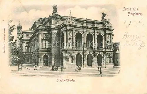 AK / Ansichtskarte Augsburg Stadttheater Kat. Augsburg