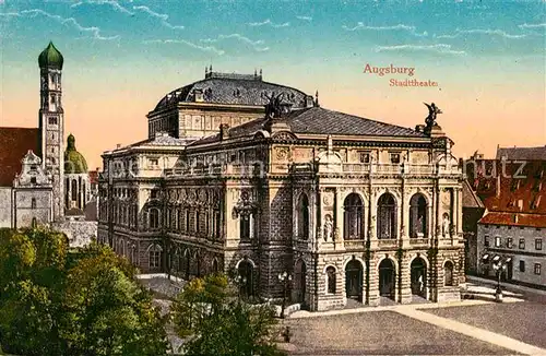 AK / Ansichtskarte Augsburg Stadttheater Kat. Augsburg