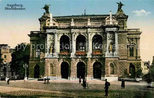 AK / Ansichtskarte Augsburg Stadttheater Kat. Augsburg