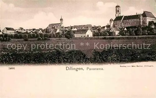 AK / Ansichtskarte Dillingen Donau Panorama  Kat. Dillingen a.d.Donau