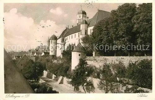 AK / Ansichtskarte Dillingen Donau Schloss Kat. Dillingen a.d.Donau