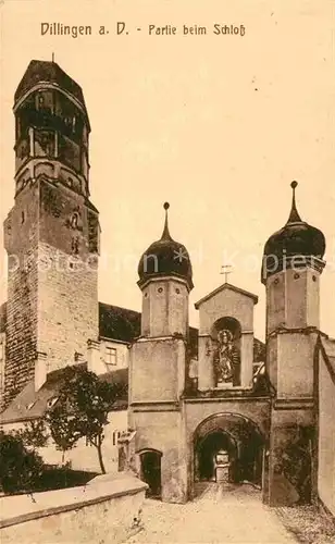 AK / Ansichtskarte Dillingen Donau Schloss Kat. Dillingen a.d.Donau