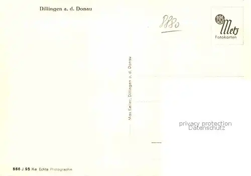 AK / Ansichtskarte Dillingen Donau Bruecke Kat. Dillingen a.d.Donau