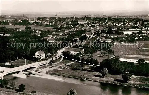 AK / Ansichtskarte Dillingen Donau Luftaufnahme Kat. Dillingen a.d.Donau