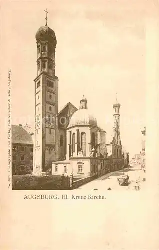 AK / Ansichtskarte Augsburg Heilig Kreuz Kirche Kat. Augsburg
