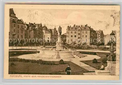 AK / Ansichtskarte Augsburg Prinzregentenbrunnen Kat. Augsburg