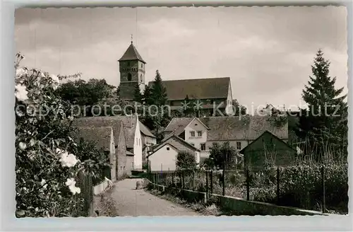 AK / Ansichtskarte Weilerbach Kaiserslautern Ortsansicht Kirche