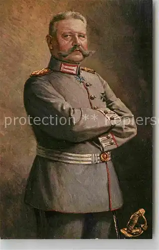 AK / Ansichtskarte Augsburg Generalfeldmarschall von Hindenburg Kat. Augsburg