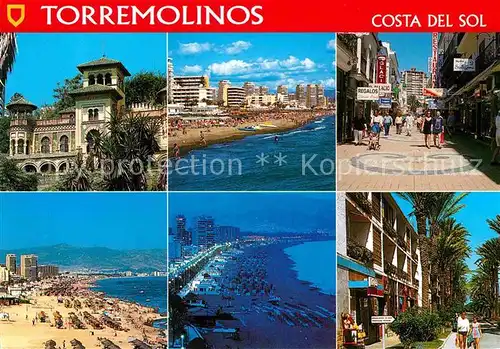 AK / Ansichtskarte Torremolinos Strand Stadtansichten  Kat. Malaga Costa del Sol