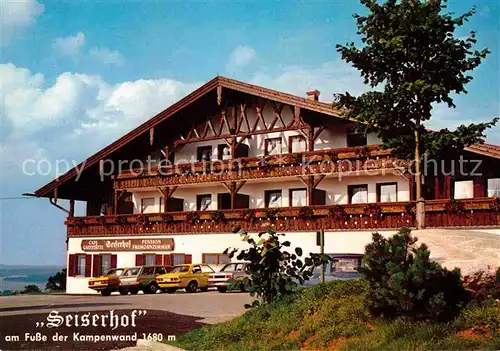 AK / Ansichtskarte Bernau Chiemsee Seiserhof am Fu?e der Kampenwand Kat. Bernau a.Chiemsee