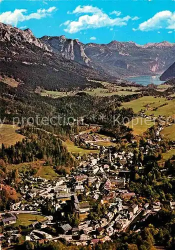 AK / Ansichtskarte Bad Aussee Steiermark gegen Grundlsee Totes Gebirge Fliegeraufnahme Kat. Bad Aussee