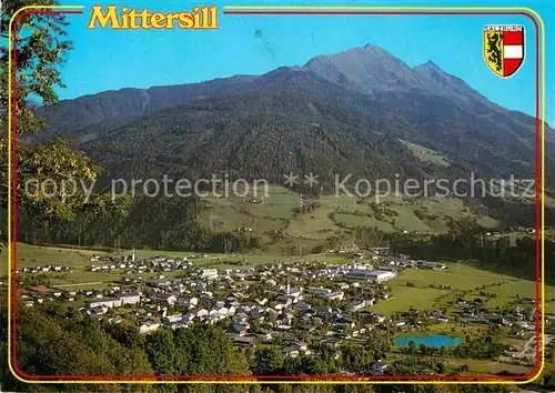 AK / Ansichtskarte Mittersill Oberpinzgau Gesamtansicht mit Alpenpanorama Kat. Mittersill