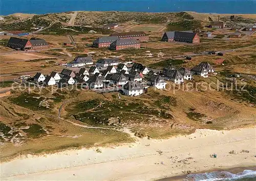 AK / Ansichtskarte Hoernum Sylt Nordseebad OT Nord Fliegeraufnahme Kat. Hoernum (Sylt)