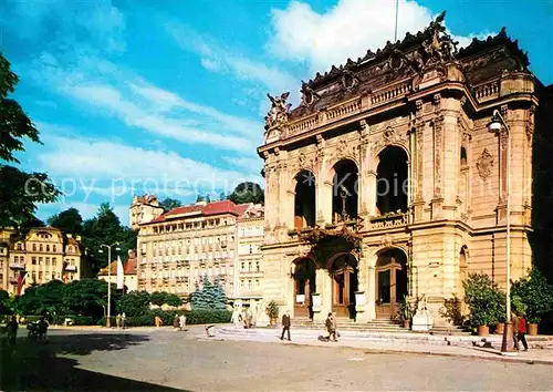 AK / Ansichtskarte Karlovy Vary Divadlo Theater Kat. Karlovy Vary Karlsbad