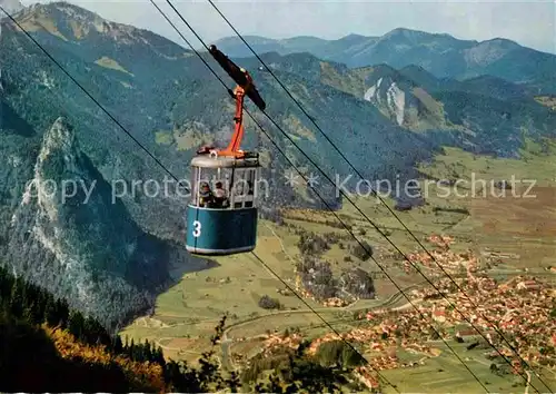 AK / Ansichtskarte Seilbahn Laber Oberammergau Kofel  Kat. Bahnen