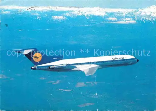 AK / Ansichtskarte Lufthansa B727 Europa Jet  Kat. Flug