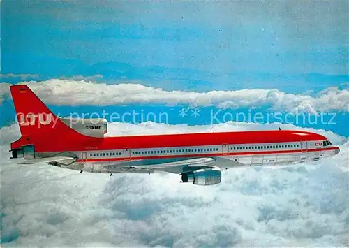 AK / Ansichtskarte Flugzeuge Zivil LTU Tristar L 1011 1  Kat. Airplanes Avions