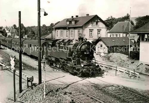 AK / Ansichtskarte Lokomotive 84 009 Mueglitztalbahn  Kat. Eisenbahn