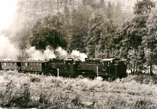 AK / Ansichtskarte Lokomotive Kleinbahn Oybin  Kat. Eisenbahn