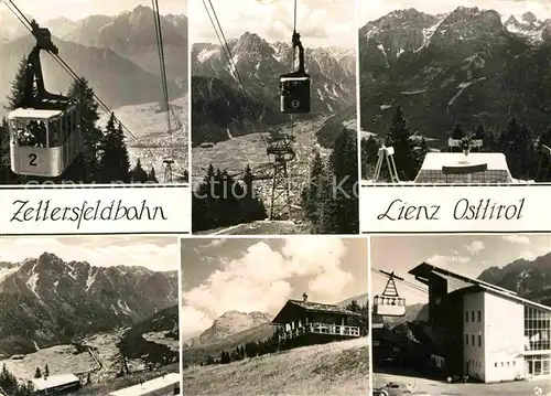 AK / Ansichtskarte Seilbahn Zettersfeld Lienz Osttirol  Kat. Bahnen