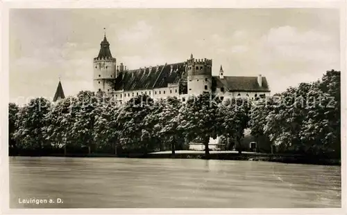 AK / Ansichtskarte Lauingen Donau Schloss Kat. Lauingen (Donau)