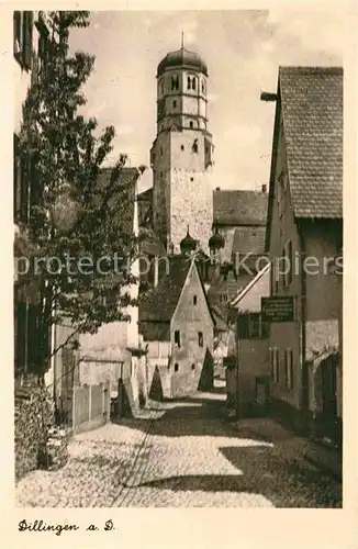 AK / Ansichtskarte Dillingen Donau Teilansicht  Kat. Dillingen a.d.Donau