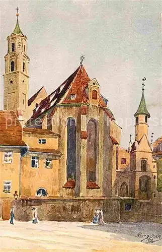 AK / Ansichtskarte Augsburg Sankt Anna Kirche Goldschmiedskapelle Kat. Augsburg