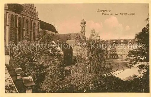 AK / Ansichtskarte Augsburg Ulrichskirche Kat. Augsburg