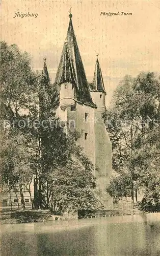 AK / Ansichtskarte Augsburg Fuenfgradturm Kat. Augsburg