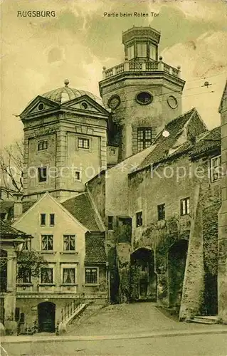 AK / Ansichtskarte Augsburg Rotes Tor Kat. Augsburg